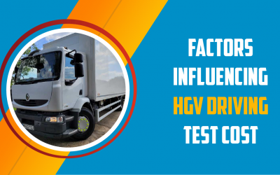 Factors influencing HGV Driving Test Cost