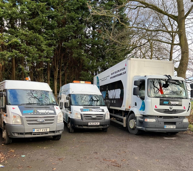 new-vans HGV driving lessons near me