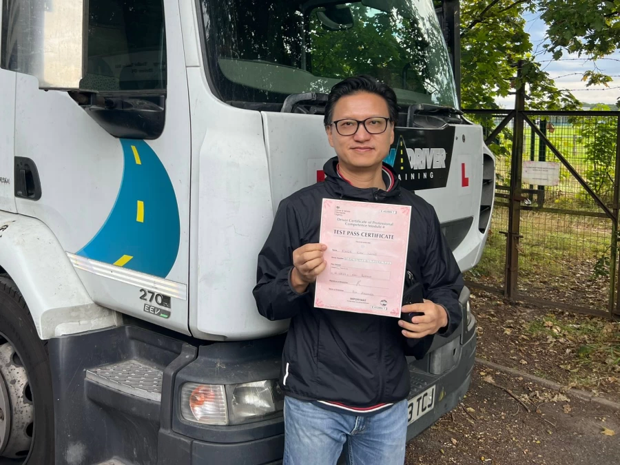 HGV driver training at Bracknell