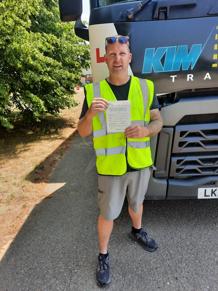 HGV driver training at Bracknell