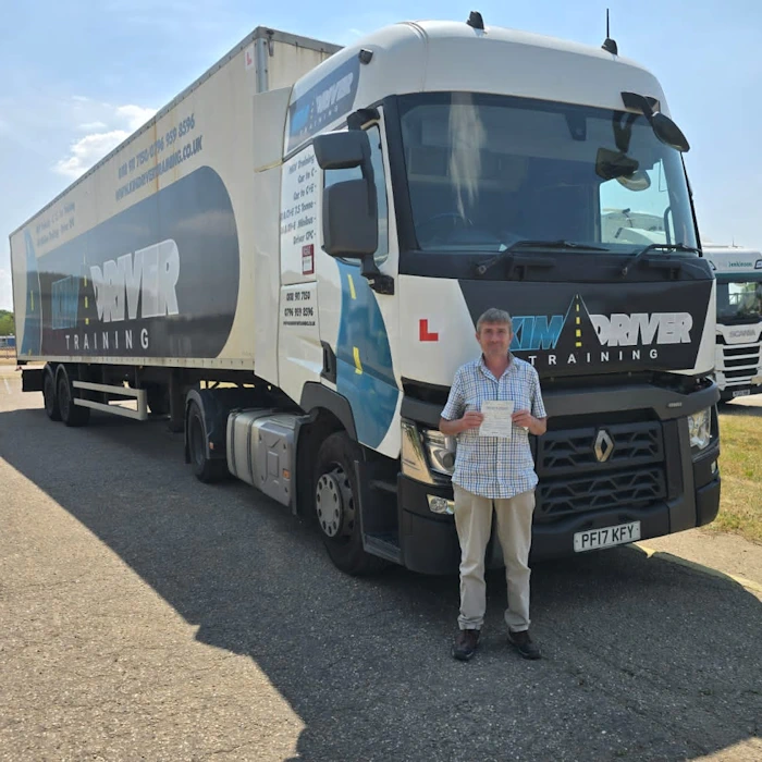 HGV driver training at Bracknell