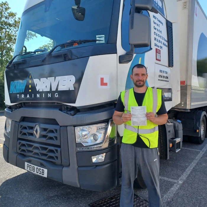 HGV driver training at Bracknell