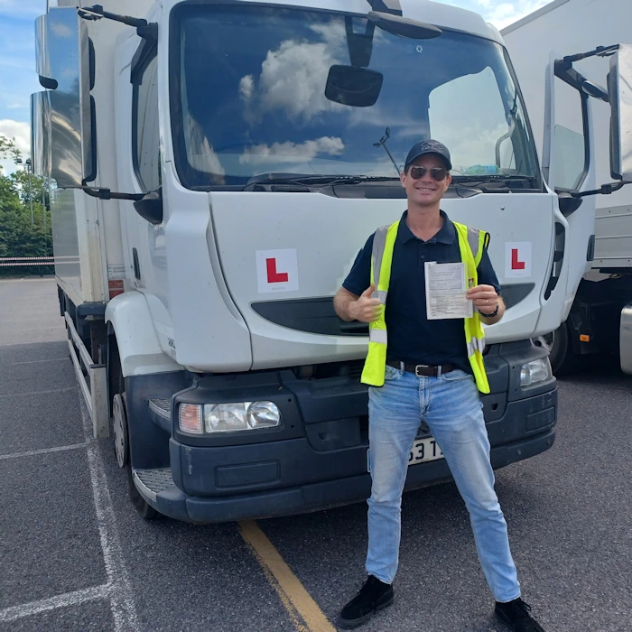 HGV driver training at Bracknell