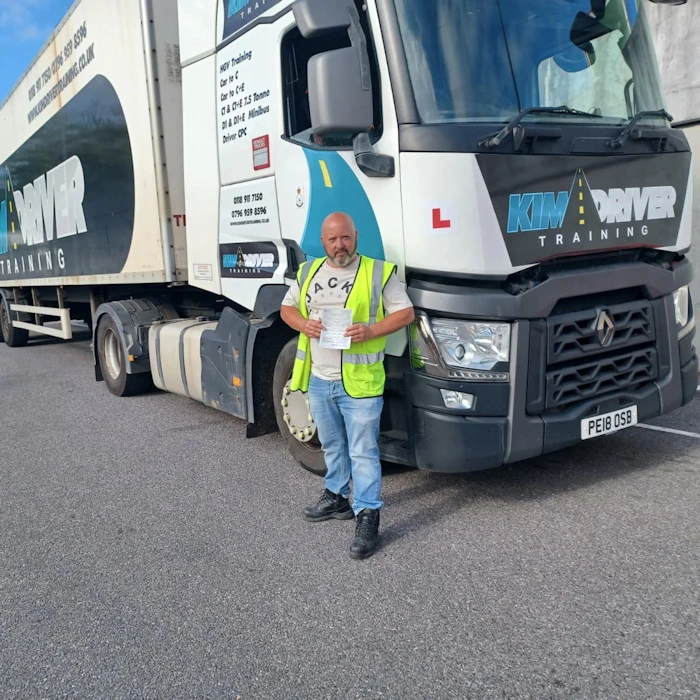 HGV driver training at Bracknell