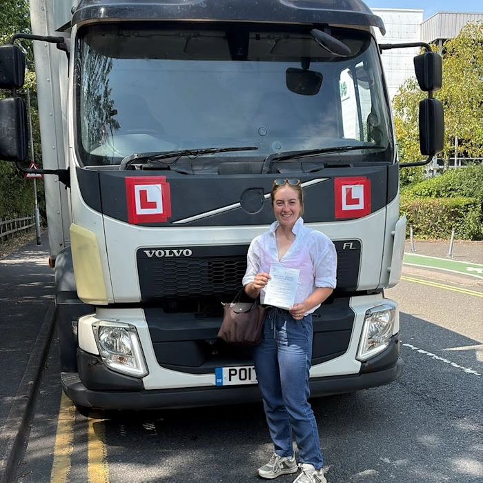 HGV driver training at Bracknell